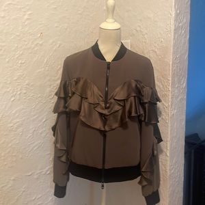 CINQ A SEPT silk jacket!